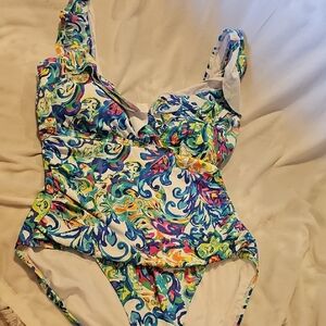 Ralph Lauren Swimsuit Womans Size 14 New No Tags